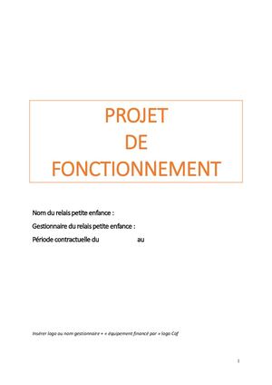 1 Projet De Fonctionnement RPE Version 2022 06102021