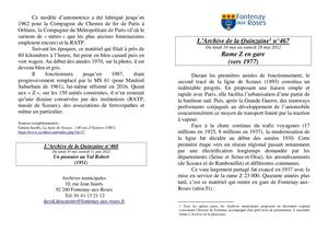 AMFAR A15 467 Rame Z en gare vers 1977