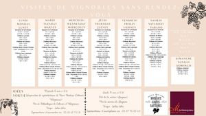 Calendrier Des Sans Rendez Vous