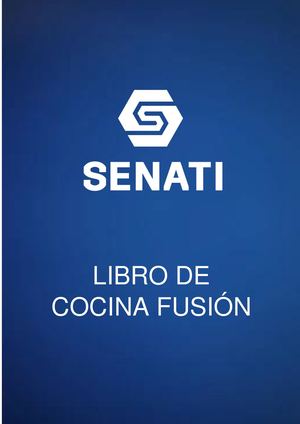 Libro De Cocina Fusión