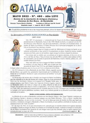 Atalaya Mayo Nº 480 Año 2022