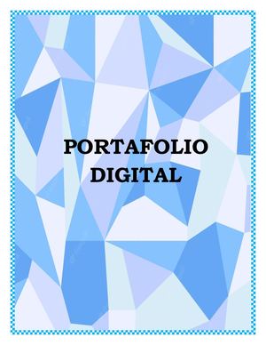 Portafolio Digital De Estudiante 2022