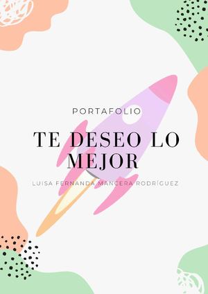 Portafolio Te deseo lo mejor