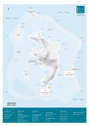 Map Bora Bora