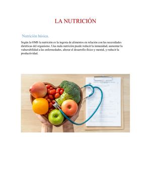 Nutricion.