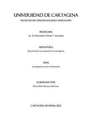Investigación Acción Participativa