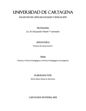 Practica Pedagógica