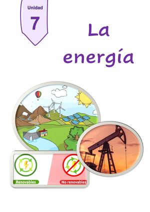Unidad 7  La energía