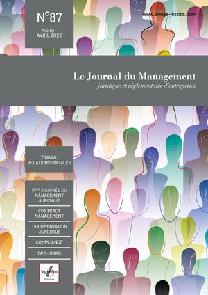 Journal du Management Juridique n° 87