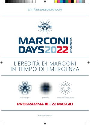 Marconi Days 2022 Programma Completo