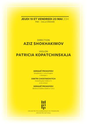 Programme "Aziz Shokhakimov | Patricia Kopatchinskaja"