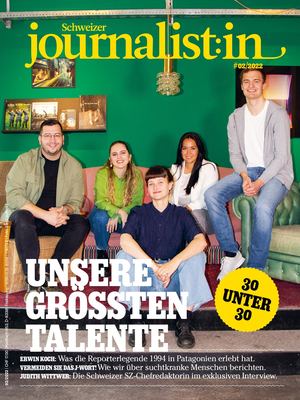 Schweizer journalist:in 02/22 Vorschau