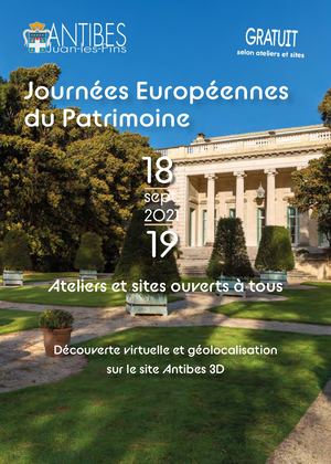 Journées Européennes du Patrimoine Antibes 2021