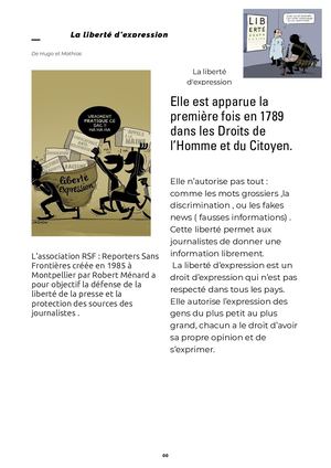 Journal Des 6e N1 (1)