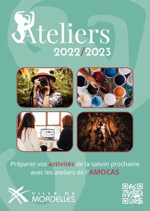 Plaquette Ateliers Amocas 2022 2023