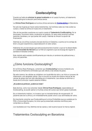 Coolsculpting