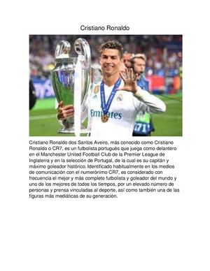 Cristiano Ronaldo C R7