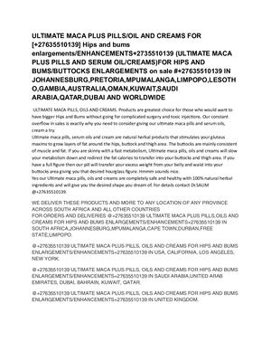 HIPS AND BUMS ENLARGEMENT PILLS,OILS AND CREAMS FOR SALE+27635510139 IN KUWAIT AND BAHRAIN