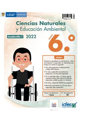 Cuadernillo Ciencias Naturalesy Educacion Ambiental 6 1