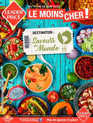 Leader Price Martinique - Catalogue "Saveurs Du Monde"8P - S22 S23