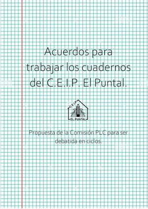 Propuesta De La Comisión Plc Para Cuaderno