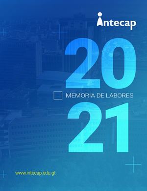 Memoria de Labores 2021 INTECAP