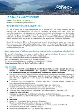 Chef D'exploitation Adjoint Semnoz 100622