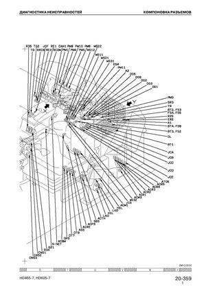 Komatsu hd465(605) 7 часть 2