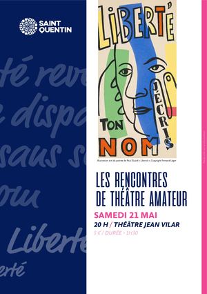 Rencontre Du Théâtre Amateur Flyer