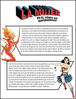 La Mujer En El Cómic De Superheroes