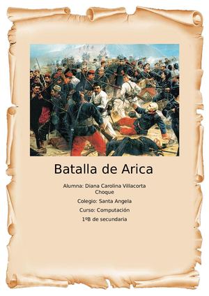 Batalla De Arica