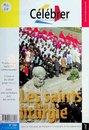 Célébrer 362 - Août 2008