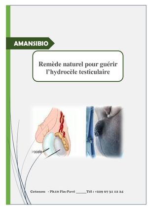 Remède Naturel Pour Guérir L’hydrocèle Testiculaire
