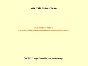 Investigacion Accion