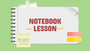 Notebook Lesson By Slidesgo