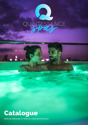 Catalogue Quintessence Spas