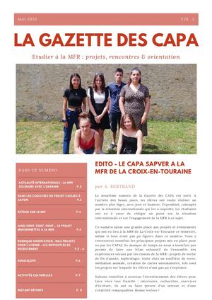 Gazette Des Capa2 - mai 2022