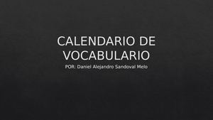 1101-27 Daniel sandoval-Calendario De Vocabulario