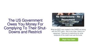 The US Government Owes You Money For Complying To Their Shut-Downs and Restrictions On Your Business