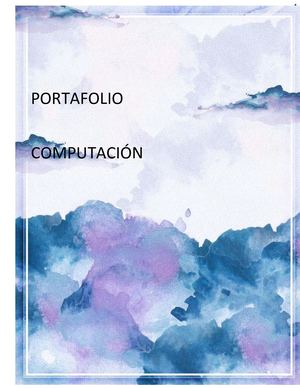 Portafolio Computacion