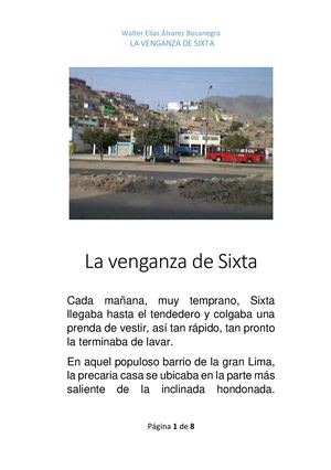 La Venganza De Sixta