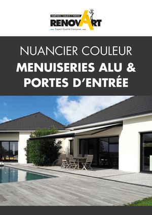 Nuancier Rénov'Art Menuiseries Alu Et Portes D'entrée