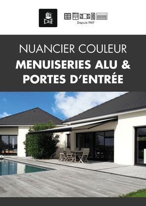 Nuancier C2R Menuiseries Alu Et Portes D'entrée