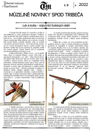 Múzejné Novinky 2022