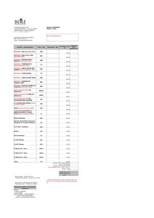 Bon De Commande Dvd Skoliou & Stalioù 2020