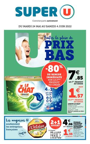 Chute Des Prix du Mardi 24 Mai au Samedi 4 Juin