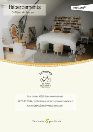 E Brochure Hébergements Tourisme St Méen Montauban