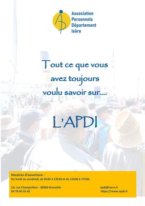 Les prestations de l'APDI