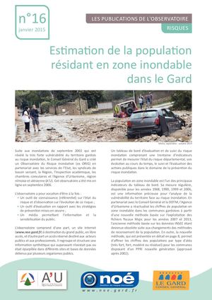 Population en Zone Inondable  AURDNA CD30 2015 01 2015