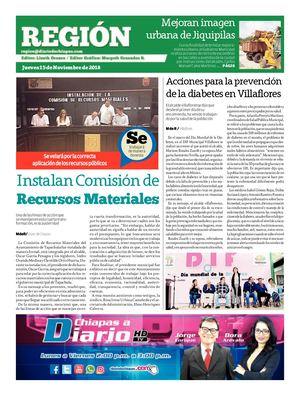 Región, Jueves 15 De Noviembre De 2018
